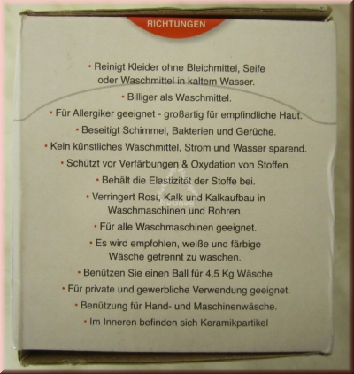 Waschball AS-0030, Wasch-Kugel