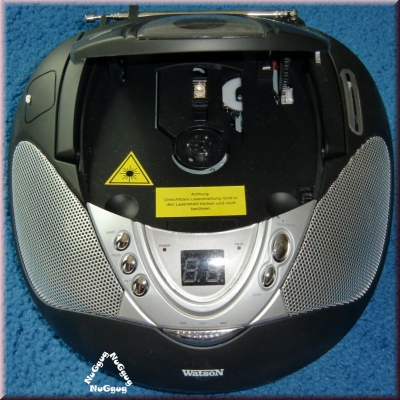 Watson RP5876, Radio mit CD-Player, SN 20081201935