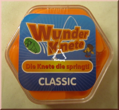 Wunder Knete classic orange, Die Knete die springt!