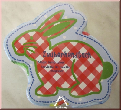 Zauberhandtuch "Hasengrüsse", von Die Spiegelburg, Artikelnummer 98834