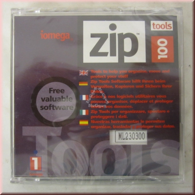 iomega zip 100 MB Disk, zip Tools