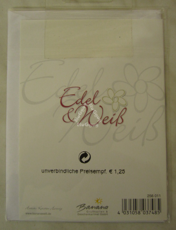 Nuggug Geburtstagskarte Einen Wunderschonen Geburtstag Mit Umschlag Motiv Weisse Rose
