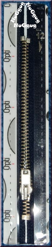 Reißverschluß Opti M40 dunkelblau. 16 cm