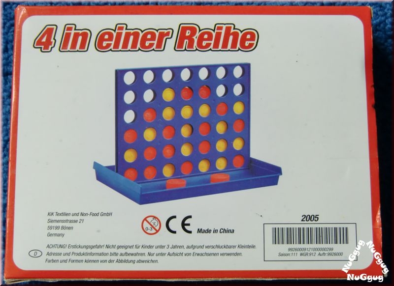 4 in einer Reihe