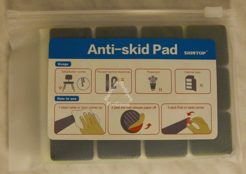 Anti-​Rutsch-Pads, 48 Stück, 26 x 26 mm, von Shintop