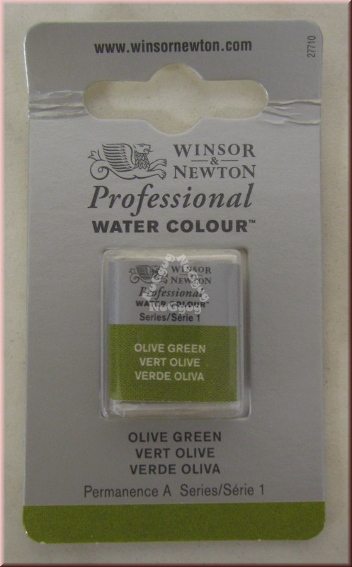 Artist Aquarell Olivgrün von Winsor & Newton