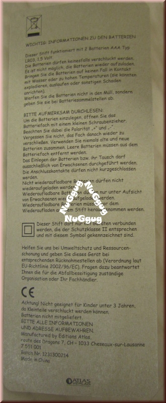 Stips "Ab aufs Land", Buch und Digital-Stift, Atlas Verlag