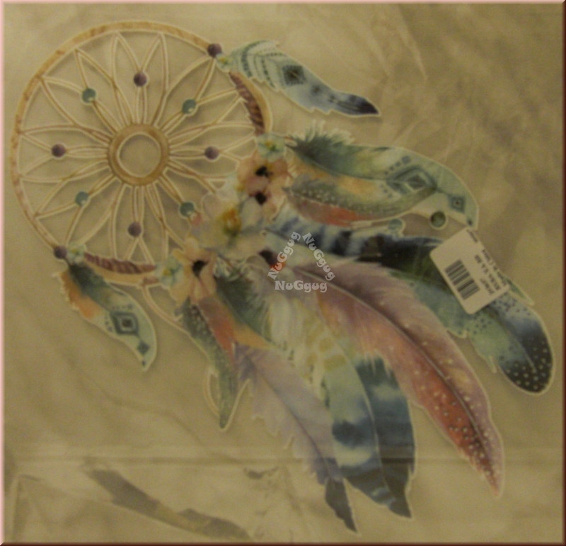 Bügelmotiv "Traumfänger", Bügelbild, 25 x 14,5 cm von Seawang