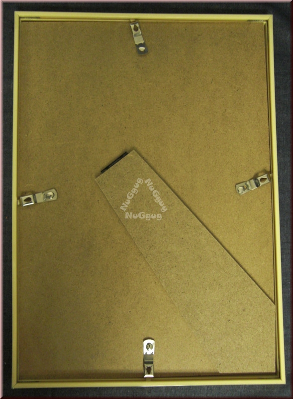 Bilderrahmen Kunststoff, goldfarben, 21.8 x 30,5 cm