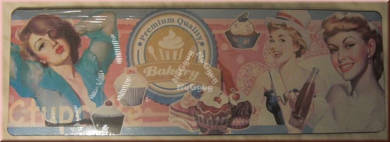 Blechschild "Premium Quality Bakery", 15 x 45 cm