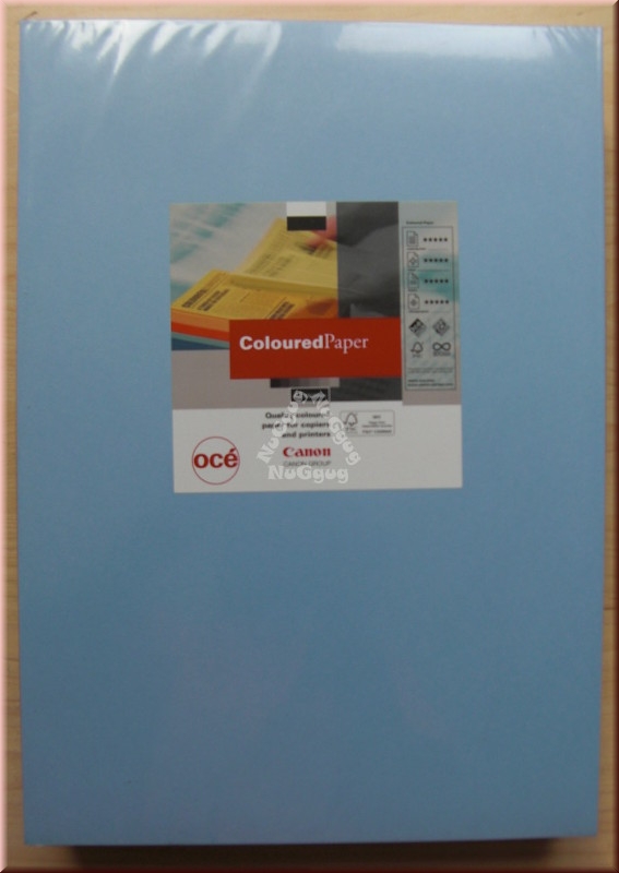 Kopierpapier A3 Canon Coloured océ, lavendelblau, 160 g/m², 250 Blatt, Druckerpapier