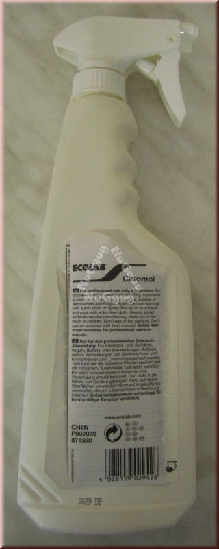 Chromol Edelstahlpflege, 500ml