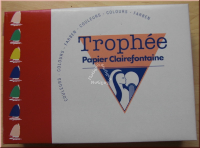 Kopierpapier A4 Clairefontaine Trophée 1783, tannengrün, 80 g/m², 500 Blatt, Druckerpapier