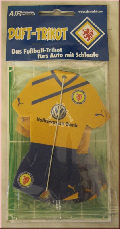 Duftanhänger Fußball-Trikot "Eintracht Braunschweig", 3er Set