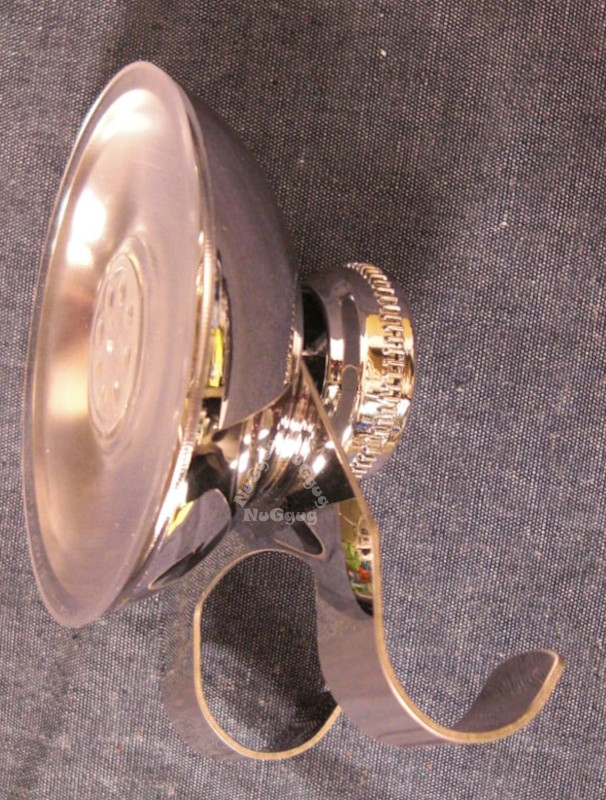 Duschabzieher Edelstahl mit Silikon, inkl. Saugnapf Halterung, Edelstahl, 25 x 16,5 cm