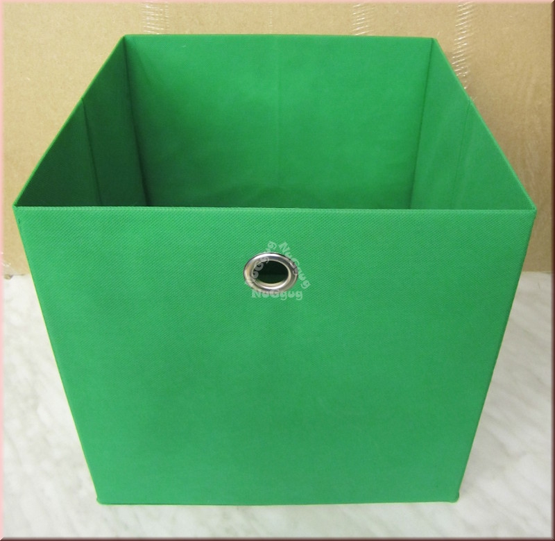 Faltbox Mega 3, grün, 31 x 31 x 31 cm, Faltregal, Faltkorb