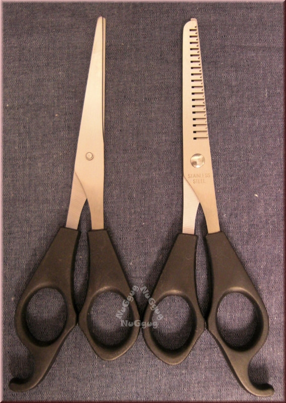 Friseurscheren Set, 2-teilig, Haarschere, Schere