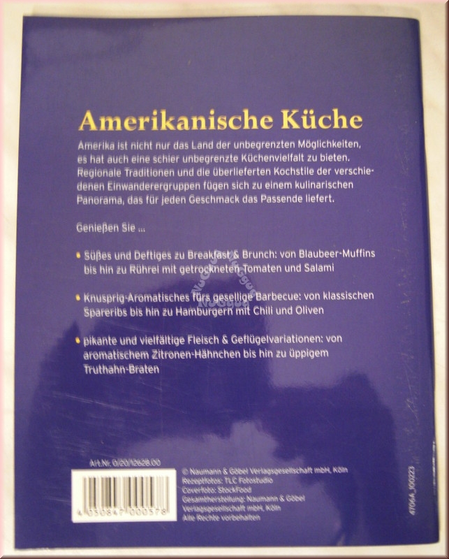 Essen & Genießen Amerikanische Küche, 64 Seiten, von Happy Books