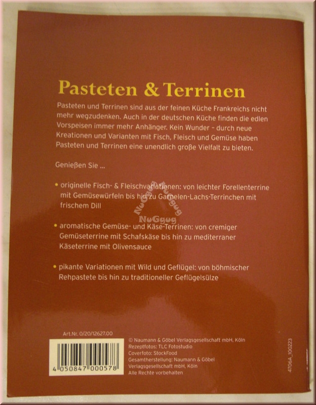 Essen & Genießen Pasteten & Terrinen, 64 Seiten, von Happy Books