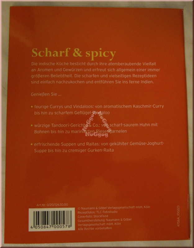 Essen & Genießen Scharf & Spicy, 64 Seiten, von Happy Books