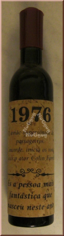 Korkenzieher Weinflasche Jahrgang 1976, selten, Flaschenöffner