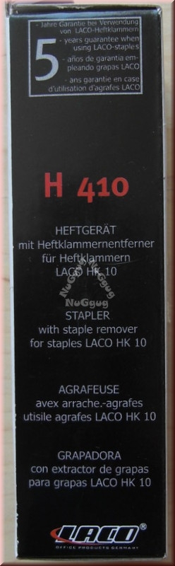 Laco Heftgerät H 410, weiß, Hefter, Tacker