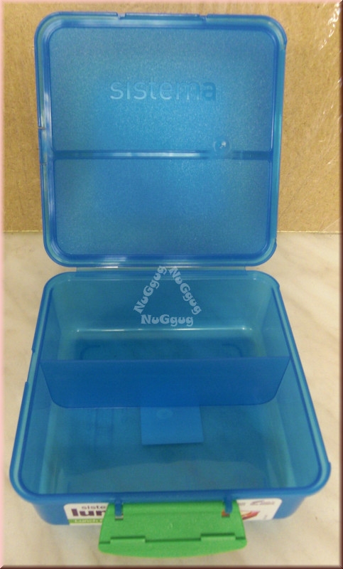 sistema lunch, Lunch Cube 31735-0919, blau, Brotdose, Lunchbox