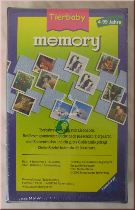 Tierbaby Memory von Ravensburger