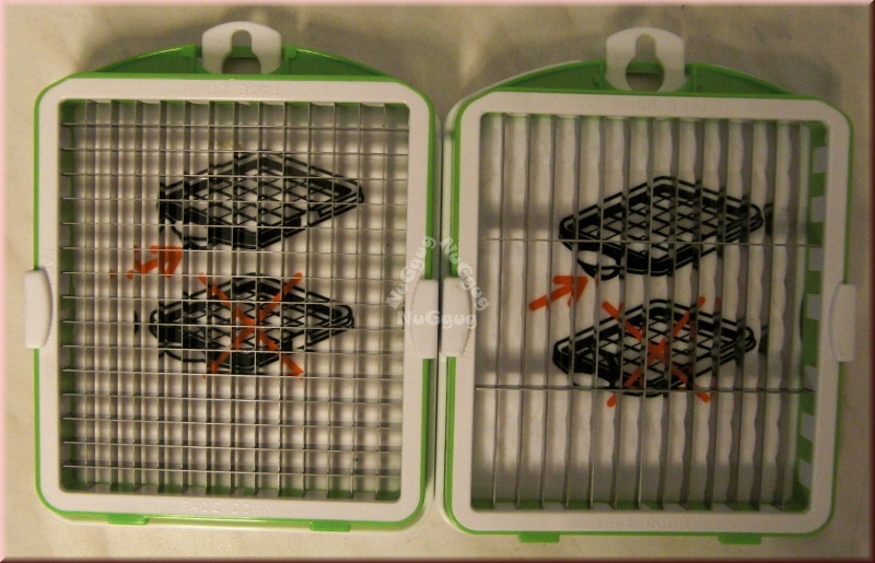 Nicer Dicer Salat Chef Ersatzmesser Set, 6 x 6mm + 6 x 36mm, kiwi, Genius