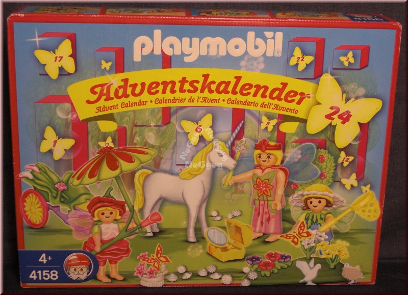 Playmobil 4158, Adventskalender "Einhorn im Feenland"