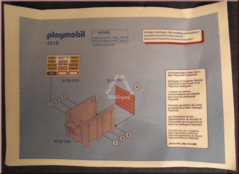 Playmobil 4316, Transportbox mit Pferd