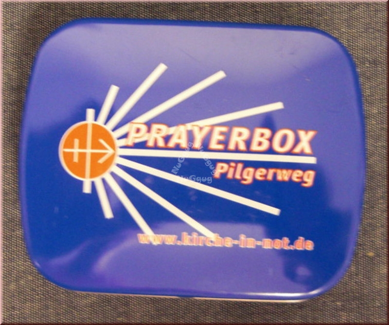 Prayerbox Pilgerweg, Gebetsdose für unterwegs