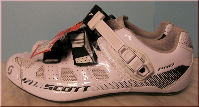 Scott Road Pro Rennradschuhe, weiss-schwarz, Größe 44