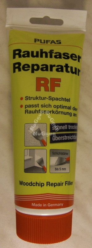 Rauhfaser Reparatur Struktur Spachtel von PUFAS, 330 Gramm