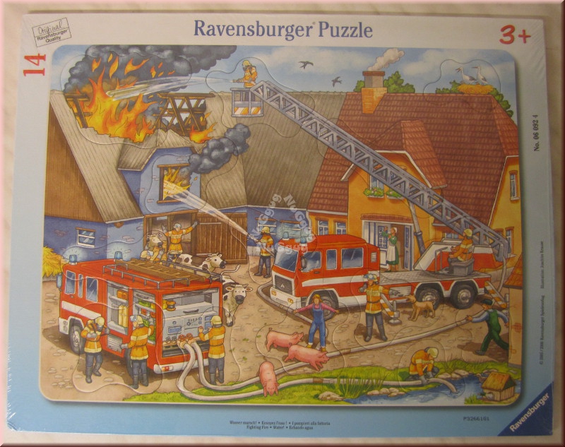 Puzzle "Wasser marsch!", 14 Teile, Ravensburger Artikelnummer 060924