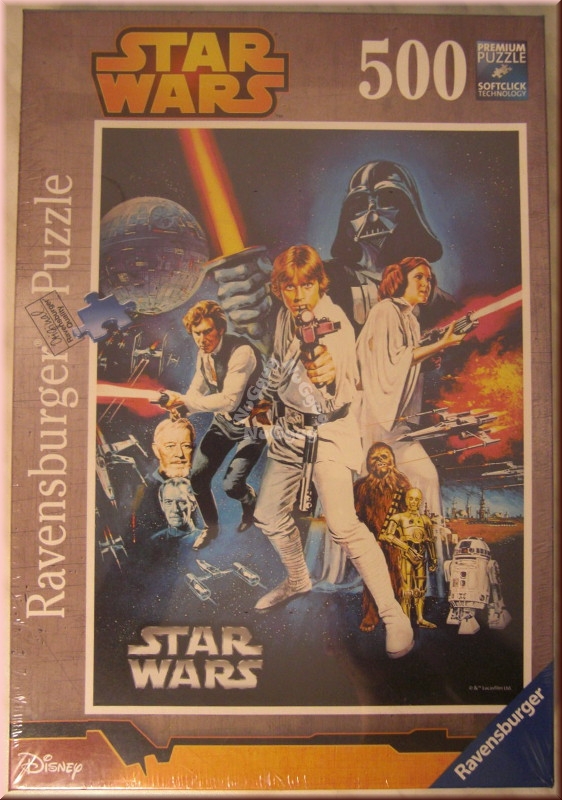Puzzle "Star Wars", 500 Teile, Artikelnummer 146628, von Ravensburger