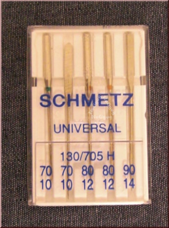 Nähmaschinennadeln 70/10 - 90/14, universal 130/705 H von Schmetz