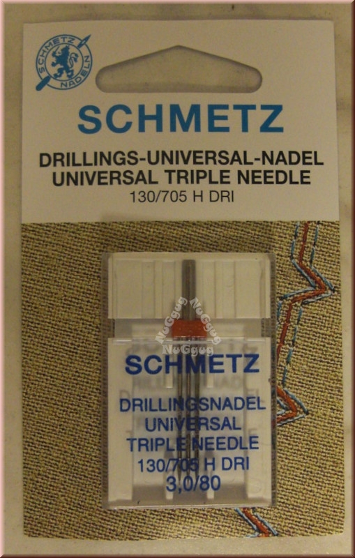 Nähmaschinennadel Drillings Universal Nadel Schmetz 130/705 H DRI 3,0/80