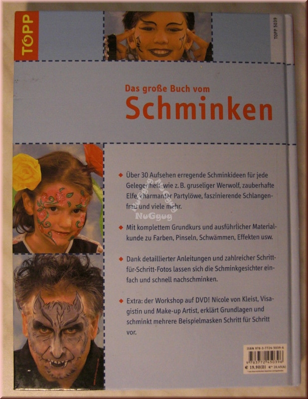 Das große Buch vom Schminken, mit CD