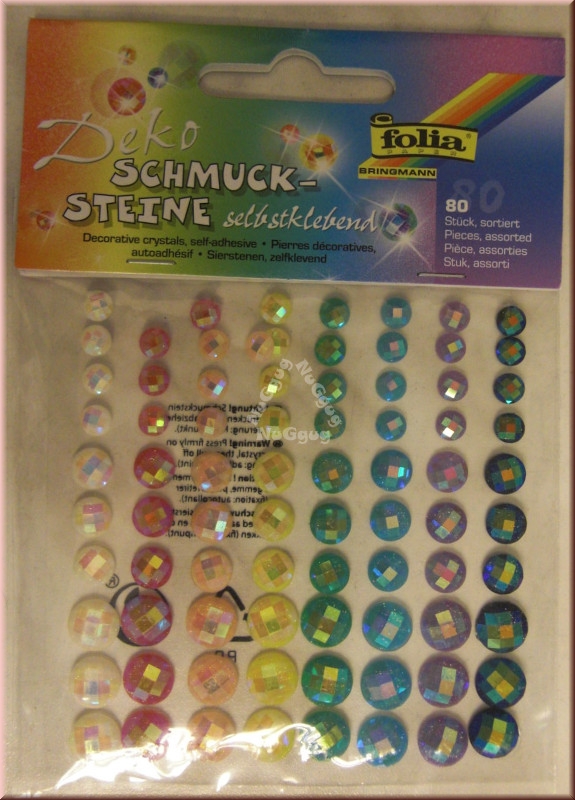 Deko Schmucksteine "Fairy Lights", 80 Stück