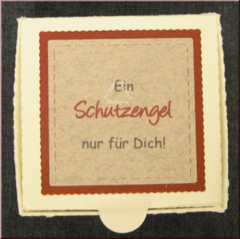 Schutzengel "Vertrauen ist die schönste Formvon Mut", Schutzengel-Box