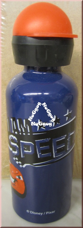 Trinkflasche "Cars Speed", blau, Aluminium, 400ml, von SIGG