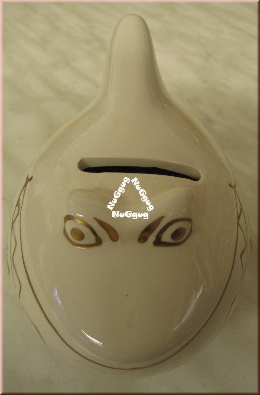 Spardose "Hai-raten", Keramik