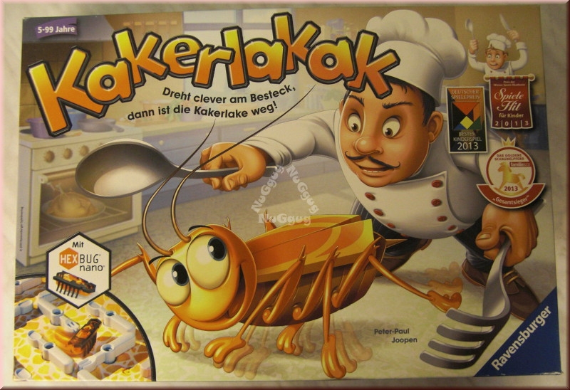 Kakerlakak, Aktions Brettspiel, von Ravensburger