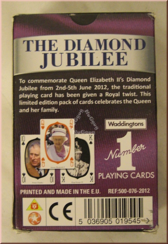 Spielkarten The Diamond Jubilee Playing Cards