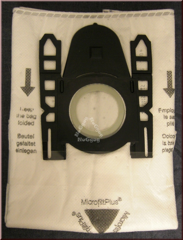 Staubsaugerbeutel MicrofiltPlus, passend für Bosch, Siemens, Privileg uvm.