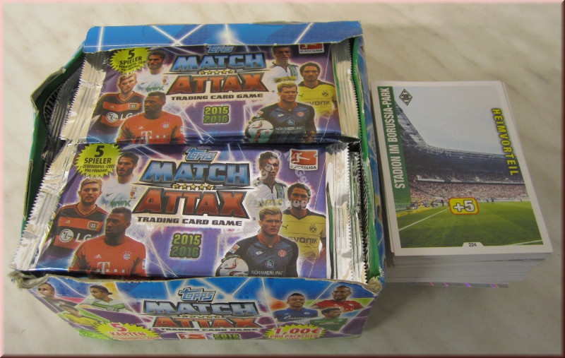 Match Attax 2015 2016 Sammelkarten, 400 Stück