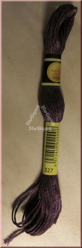 Stickgarn/Sticktwist Fligatto, 8 Meter, Farbe 327, violett