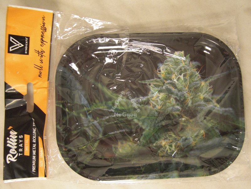 Snack Tray "Strains OG Krush", small, kleines Tablett von V Syndicate