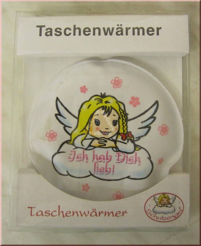 Taschenwärmer/Handwärmer "Ich hab Dich lieb!"